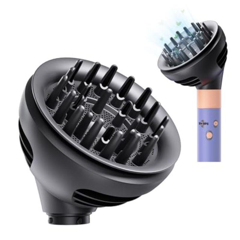 Compatible Wave Curl & Diffuser Attachment for Dyson Airwrap HS01/HS05