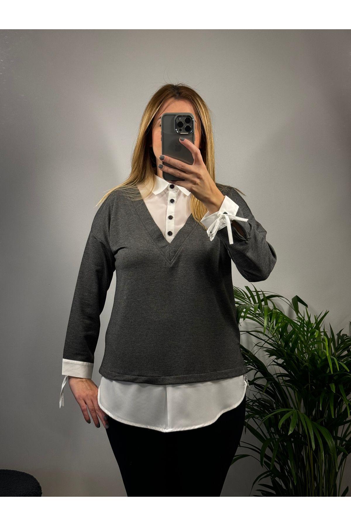 

Женская блузка большого размера Блузка больших размеров 2XL/3XL