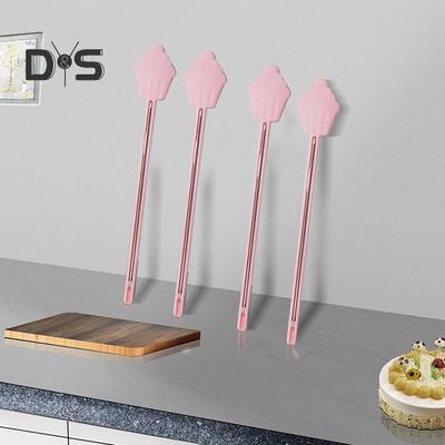 Faltbarer Kuchentester, Edelstahl-Nadelstab, faltbarer Pasta-Muffin-Brottester, Zuckerrührstab, Backnivellierer, Heber, Küchenhelfer