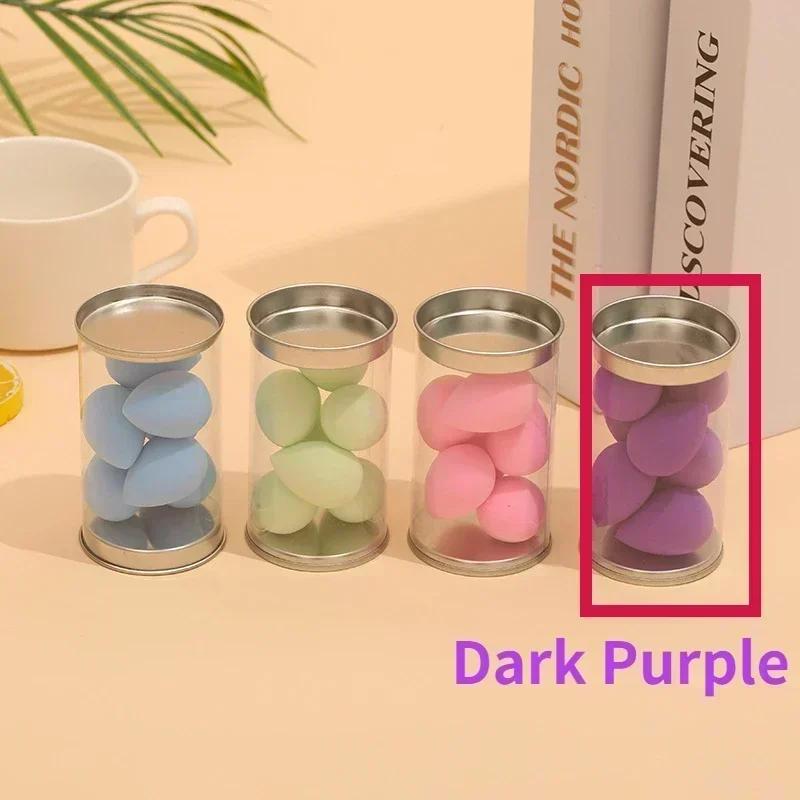 6/7 SZT. Mini Gąbka do Makijażu na Mokro i na Sucho Miękki Puder do Pudru do Cieni do Powiek Korektor Narzędzie do Blendowania Makijażu z Pudełkiem Akcesoria do Makijażu