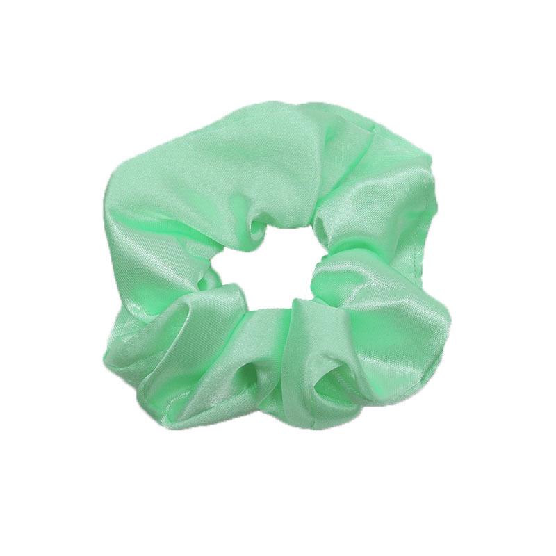 Vintage French Satin Silk Hair Tie - Retro Versatile Accessory