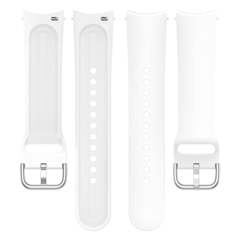 22mm Arc-shaped Watchband for Xiaomi Watch S2/S1/S1 Pro,Adjustable Silicone Wrist Strap with Metal Buckle