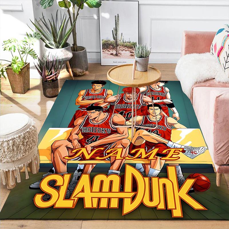 Custom 1Pc Basketball Stars Rug Office Carpet Indoor Outdoor Entrance Doormat Nonslip Soft And Comfortable Living Room D2915325