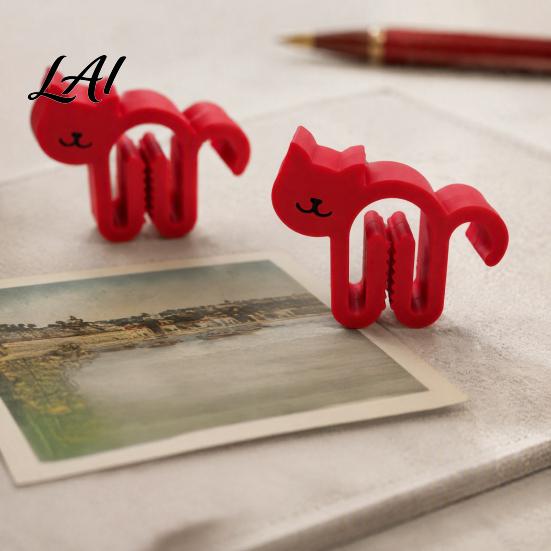 Food Bag Closing Tools 10Pcs 3D Printed Cat Sealing Clip Snack Bread Chip Clips Seal Clamp Multipurpose Sealer Kitchen Gadgets Multi Purpose Clamps