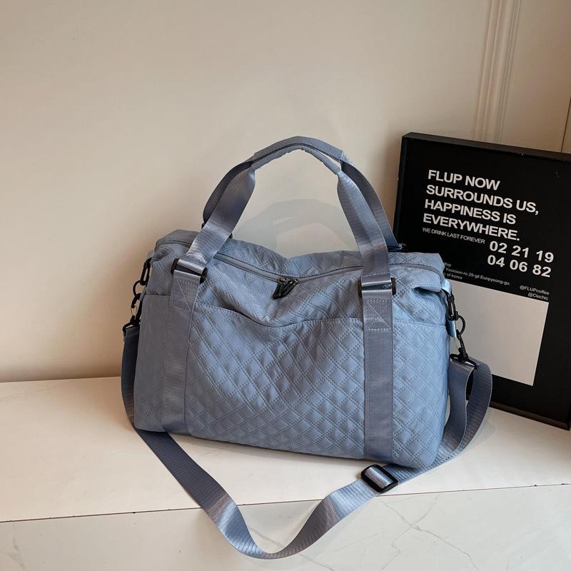 Large Capacity Travel & Gym Bag with Dry/Wet Separation - Shoulder Crossbody and Handheld