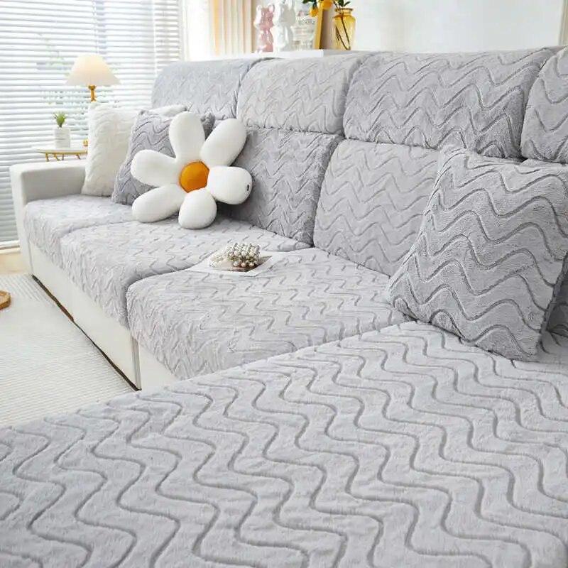 

Зимний утепленный мягкий эластичный диванный матрас 1/2/3/4-местный угловой диван, подушка, чехол для шезлонга, пылезащитные чехлы Enlarge ChaiseLongue