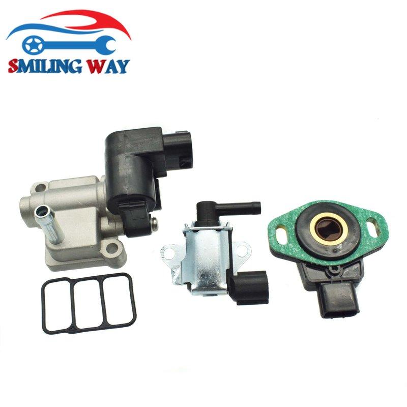 For Honda CR-V CRV 2002-2005 2.4L Idle Air Control Valve or Throttle Position Sensor or Solenoid Control Valve or Connector Plug