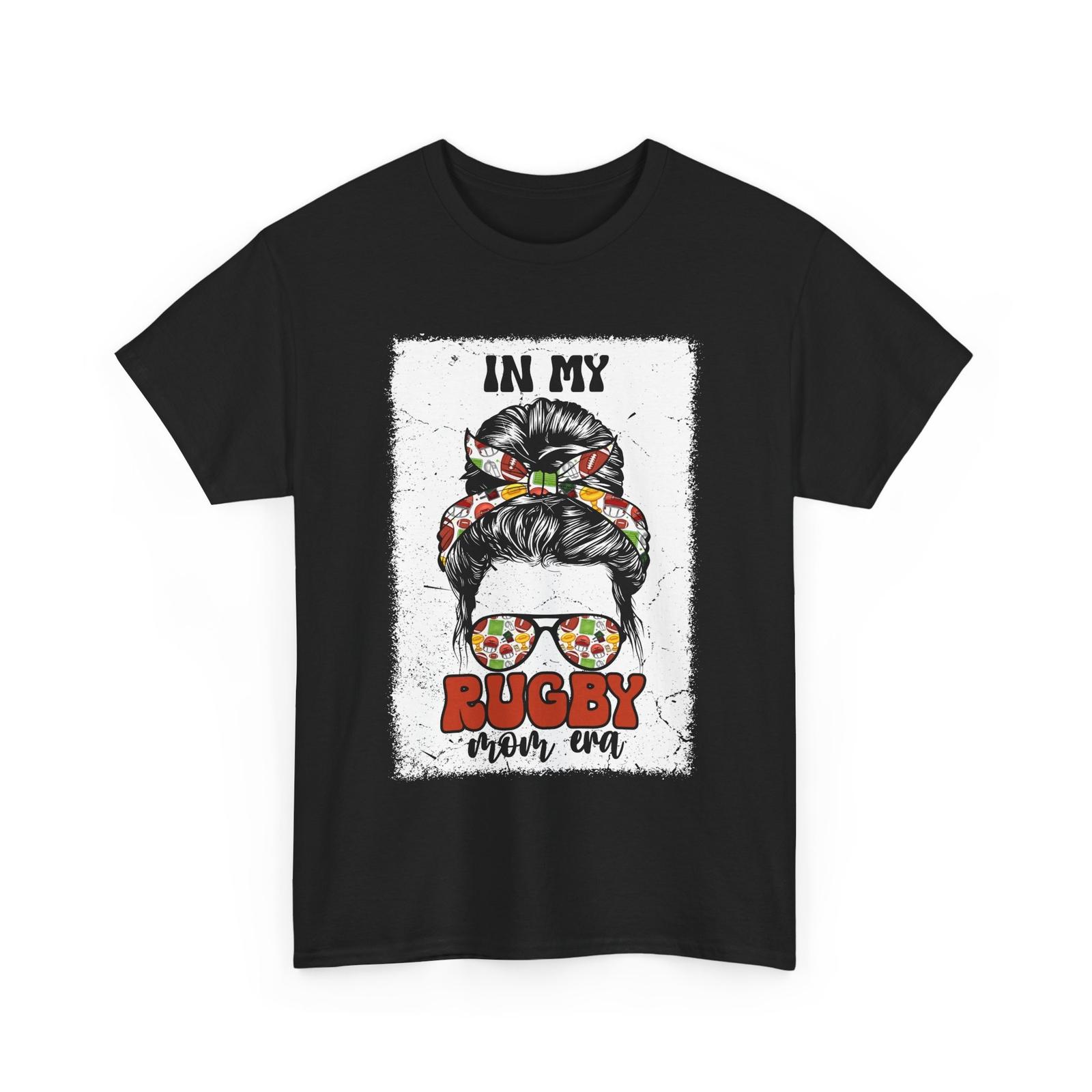 In my Rugba mom era T-Shirt | Play Hard, Win Hard Tee | Motivational Player Gift Unisex T-Shirt XXL
