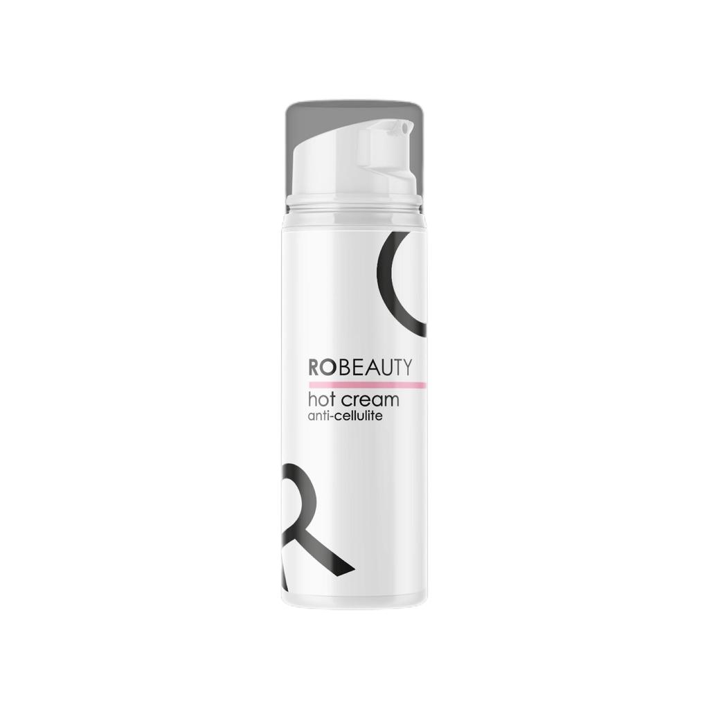 Smoothing Hot Body Cream with Active Ingredient HotFlux Hot Cream RoBeauty 100 Ml