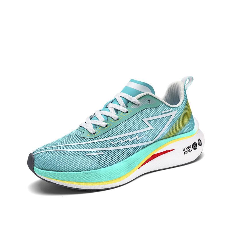 Sommer Laufschuhe Herren Carbonplatte Stoßdämpfung kleine Größe Sportschuhe atmungsaktiv Paar Freizeitreiseschuhe professionell ultraleichtes Laufen