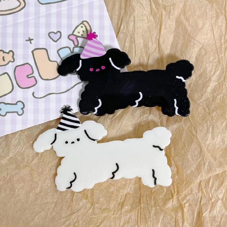 Puppy Hair Clips Cute Dog Hair Barrettes for Toddler Girls Holiday Costume