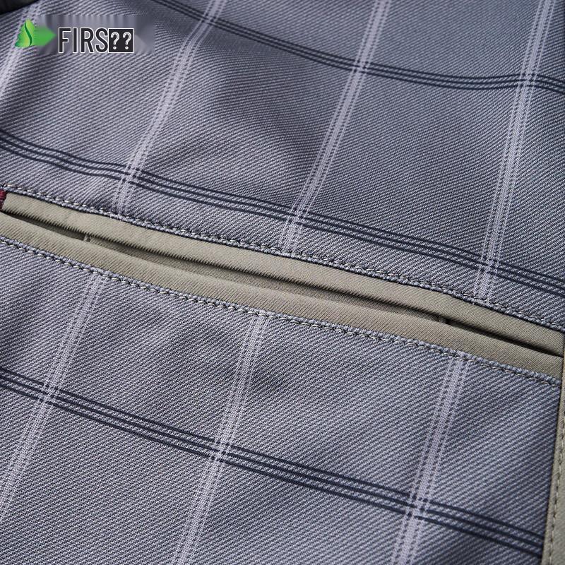 Shanshan Men's Anti-Wrinkle Business Casual Lapel Jacket