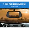 MJDOUD 7 Inch Rear View Mirror Monitor with Camera Rearview Mirror for Car Parking Backup Camera 7" TFT LCD HD Screen Universal