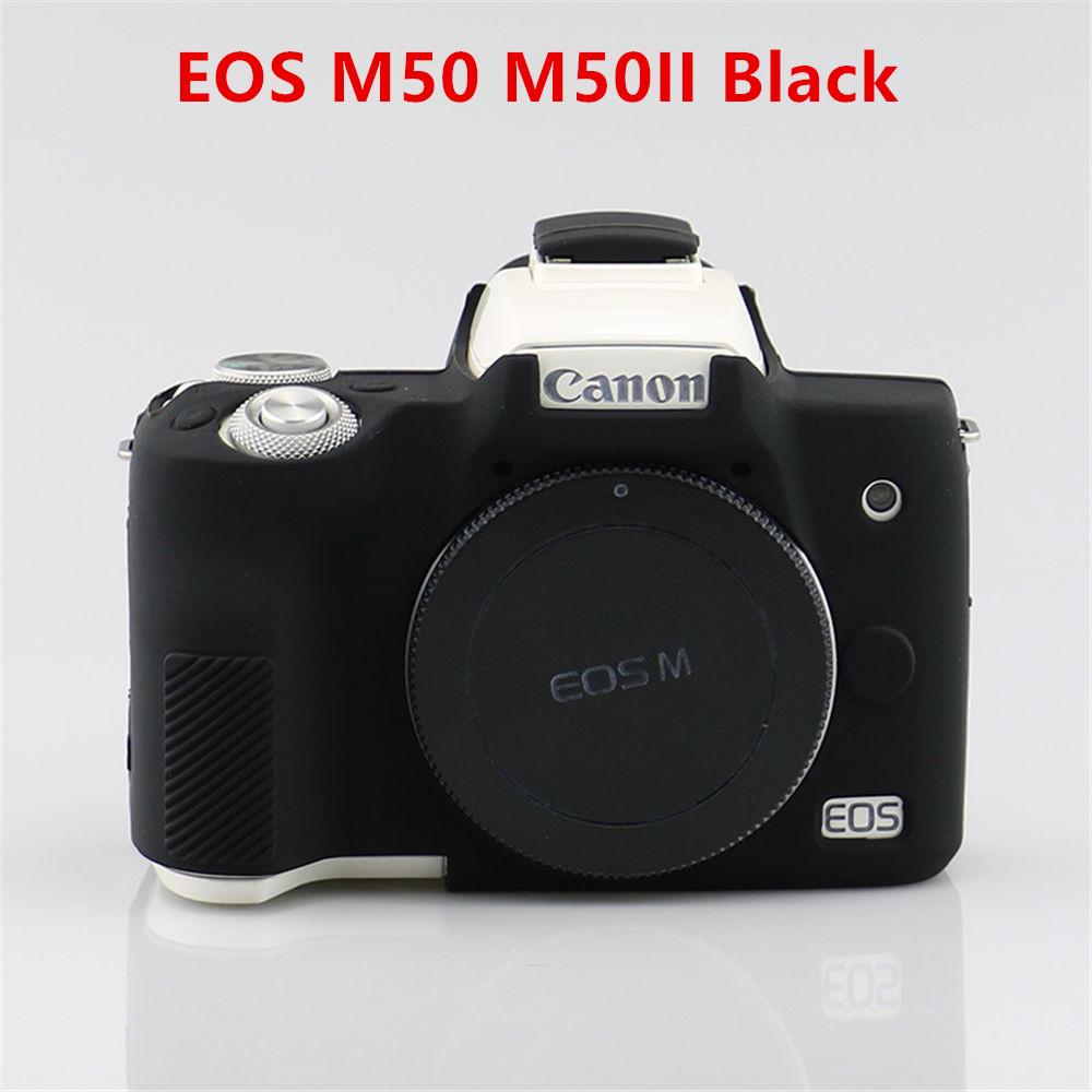 Soft Silicone Armor Camera Body Case For Canon EOS 600D 650D 700D R10 R7 RP R6 R 7D 77D 5D3 5D4 6D 80D 70D 6DII 1500D 1300D 200D