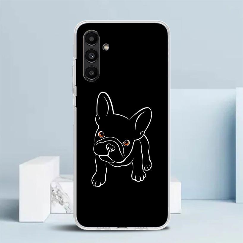 

French Bulldog Black White Phone Case For Samsung Galaxy A17 A37 A57 A16 A15 A14 A13 A56 A55 A54 A53 A36 A35 A34 A33 A26 A25 A24 Samsung A56