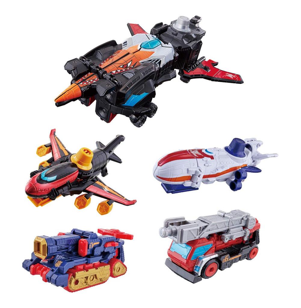 Kaito Sentai Lupinranger VS Keisatsu Sentai Patranger VS Vehicle Series Kaito Gattai DX Victory Lupin Kaiser & Siren Lupin Kaiser Set