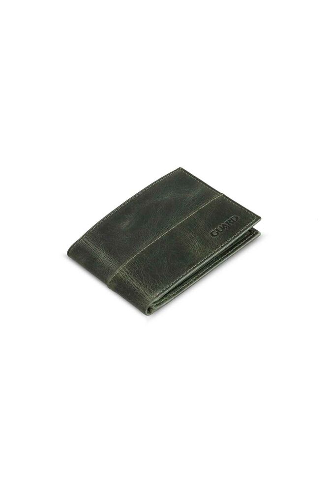 

Guard Antique Green Slim Classic Leather Men s Wallet
