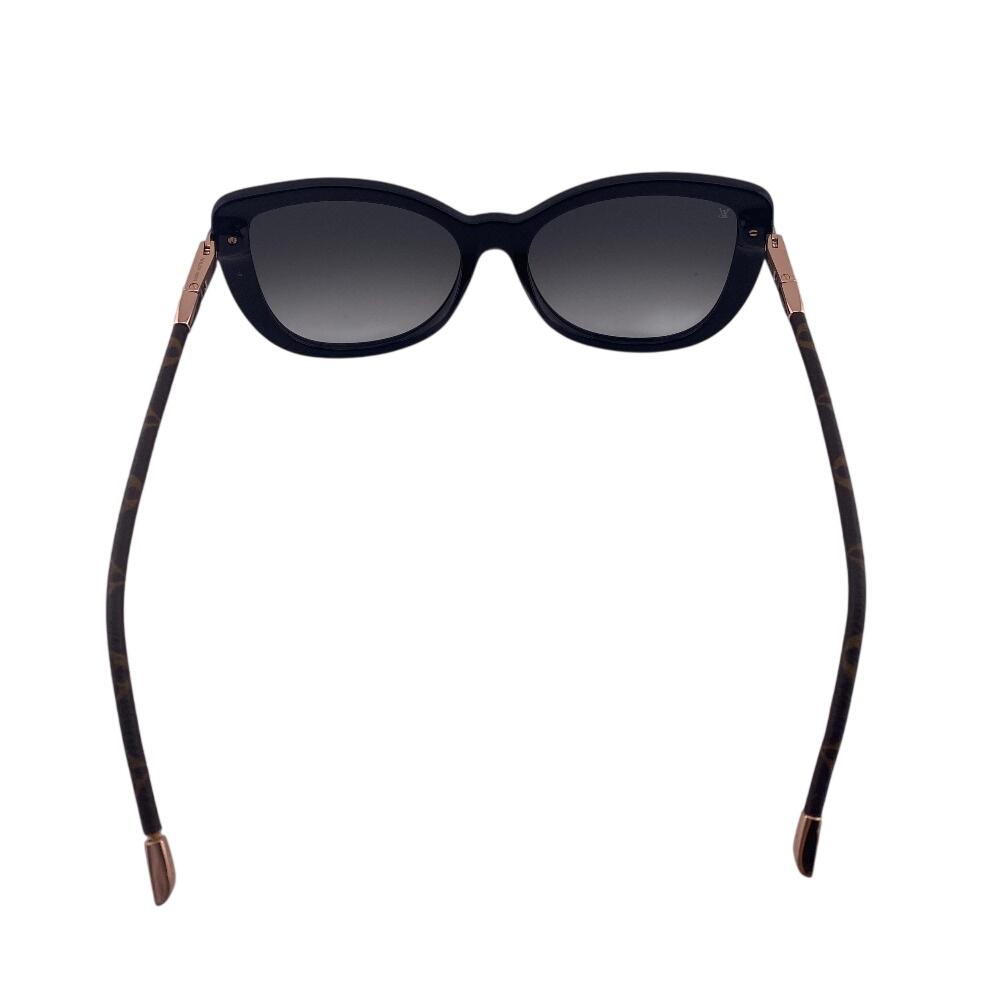 LOUIS VUITTON Z0781E Gold Plated Charlotte sunglasses black Gold Plated Used