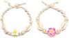Beach Shell Pearl Anklet for Women Summer Seashell Foot Chain Jewelry