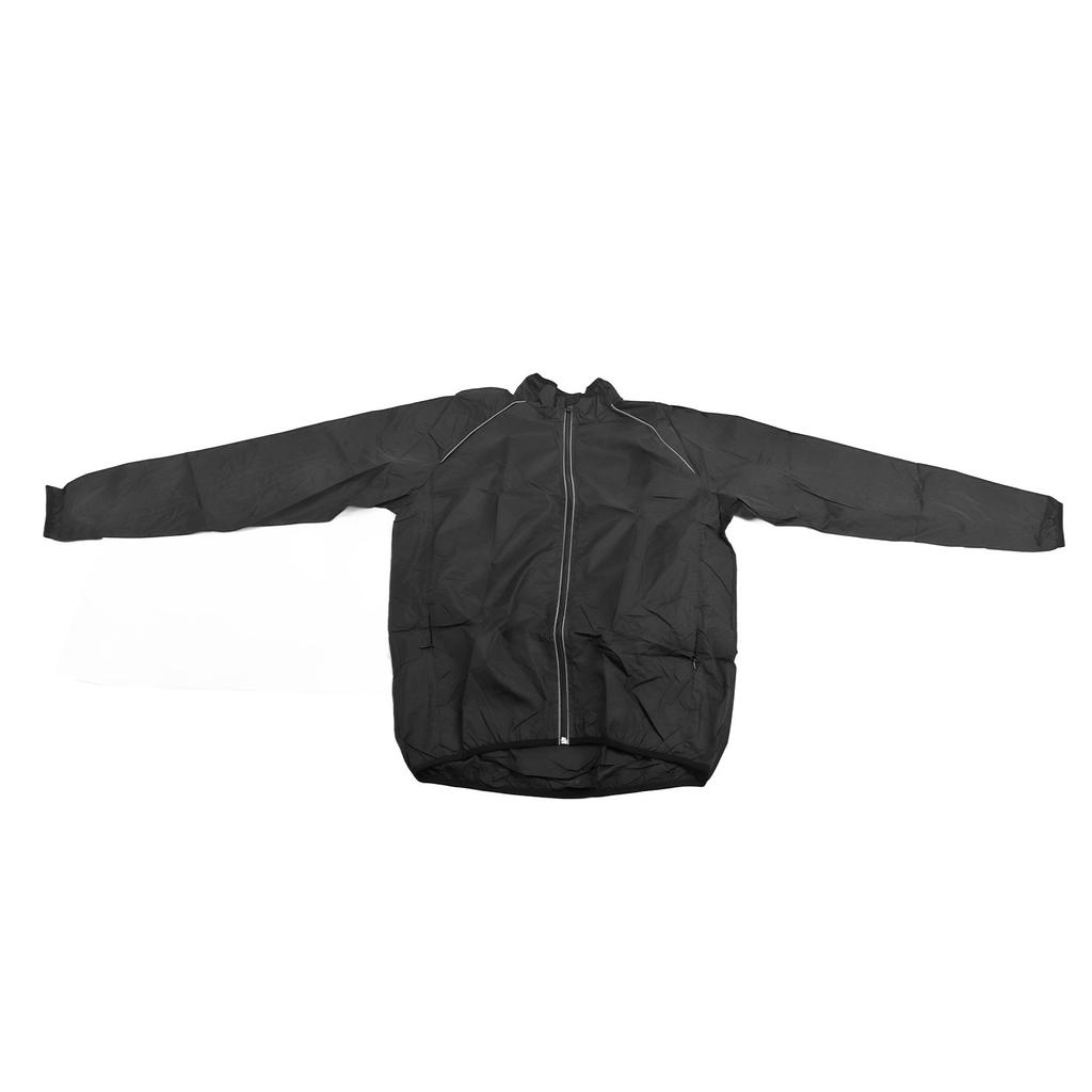 Cycling Jacket Lightweight Waterproof Cycling Windbreaker Reflective Running Hiking Jacket