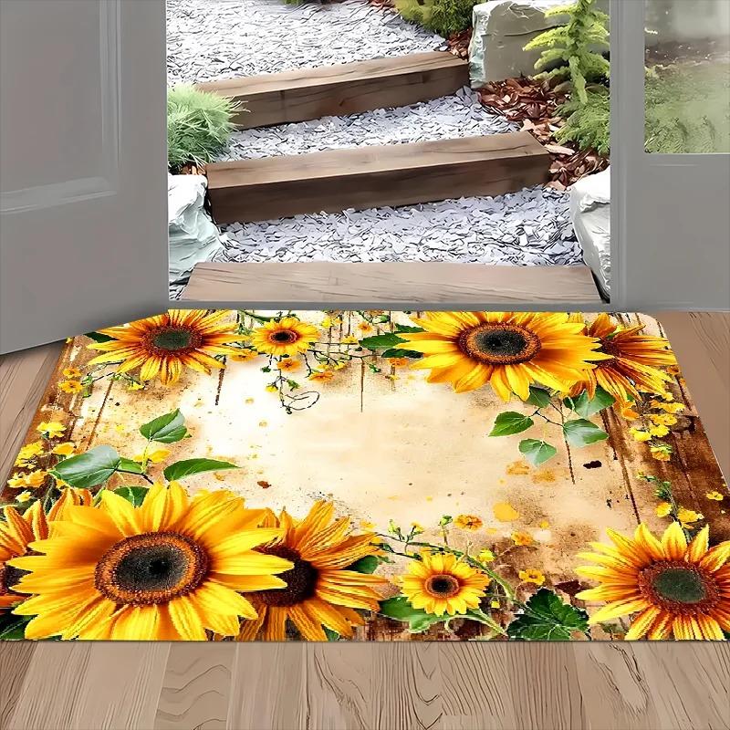 1PC Energy Tree Pattern Kitchen Rugs Non-Slip Home Door Mats Pop design Bathroom Rug Bath Mat Carpet for Home Sink Laundry Decor