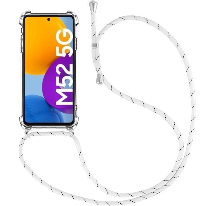 Phone Case - Samsung - M52 5G - Transparent - Reinforced Protection - Anti-shock