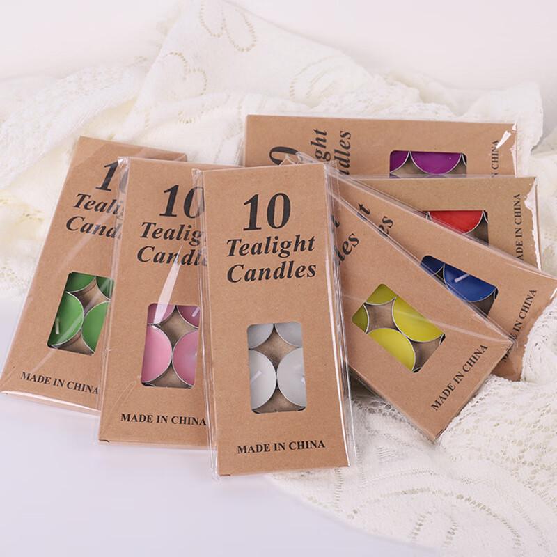 Silianfei Romantic Smokeless Tea Light Candles