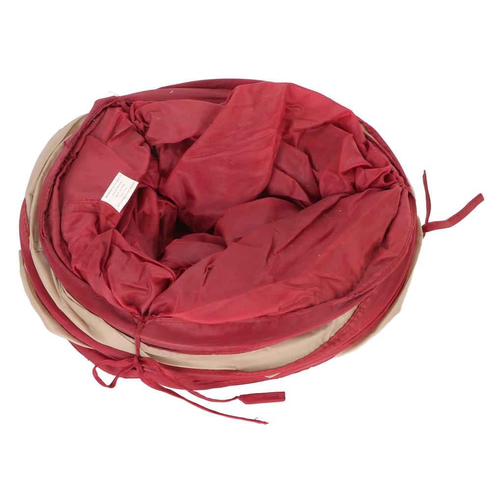 Collapsible Cat Tunnel Toy 2 Way Interactive Crinkle Activity Tunnel Cat Toy Cat Hideaway Tube for