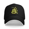 Unisex Baseball Hats Dont Tread On Me Gadsden Flag Outdoor Streetwear Summer Sports Baseball Caps Hip Hop Cap Casquette Hats
