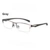 Sun Photochromic Myopia Eyeglasses Optical Men Student Finished Myopia Eyewear Prescription Glasses Frame Half Rim -1.0 -4.0