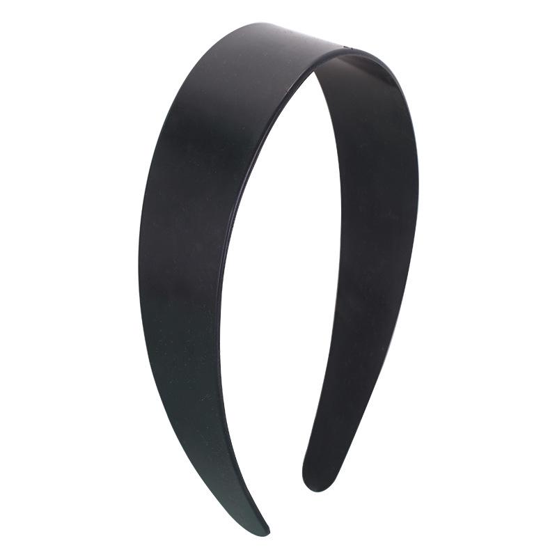 Handmade 2.5CM Toothless Black Hairband - PS Material Hair Accessory