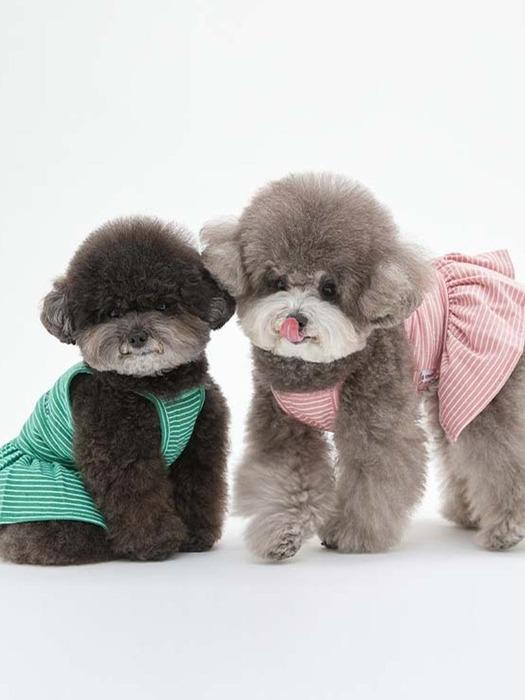 MIMINKO Love Stripe Nashi Dress [DW4MO1070]