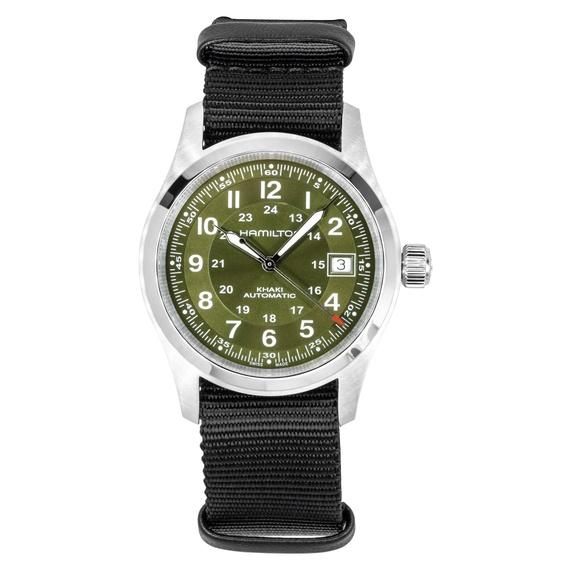 Hamilton Khaki Field Tekstila NATO Siksniņa