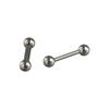 Jewelry Stainless Steel Piercing Jewelry Tongue Ring Dumbbell Tongue Nail Large Size Tongue Nail