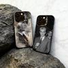 Mohammad Reza Pahlavi Phone Case For iPhone 17,16,15,14,13,12,11 Plus,Pro Max,XS,Colored Silver Plated Inside Cover