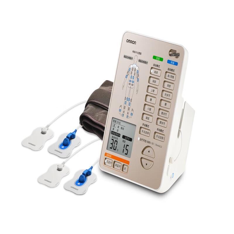 Omron HV-F9551 Dual Channel Mid-Low Frequency Therapy Device with Heat
