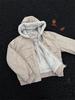 Men's Trendy Retro Marble Texture Cotton Jacket with Plus Velvet for Winter Warmth
