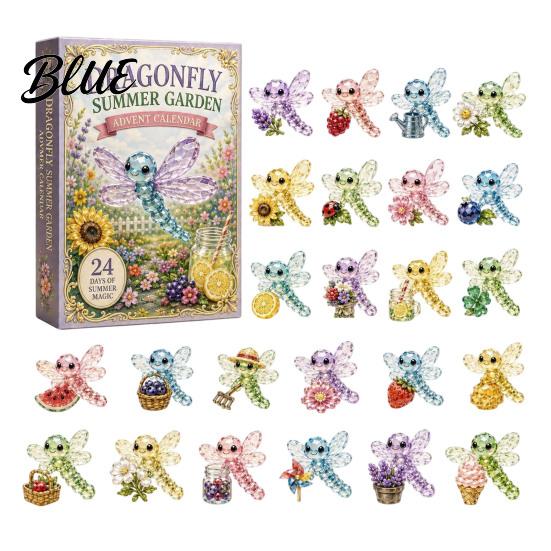 Scatola Calendario Conto alla Rovescia Bomboniera Festa Bambini 2026 Farfalle Articoli per l'Avvento Bellissimo Regalo Collezionabile 24 Giorni
