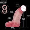 SXXY Multi-Types Skin Touch Hollow Dildo Silicone Male Dick Extender Realistic Delay Ejaculation Sex Toys For Men 18+ Couple Sex