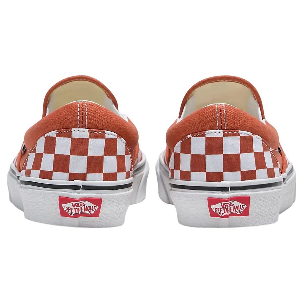 Vans Classic Slip-On Checkerboard - Burnt Ochre Unisex Sneakers Orange VN0A7Q5DGWP