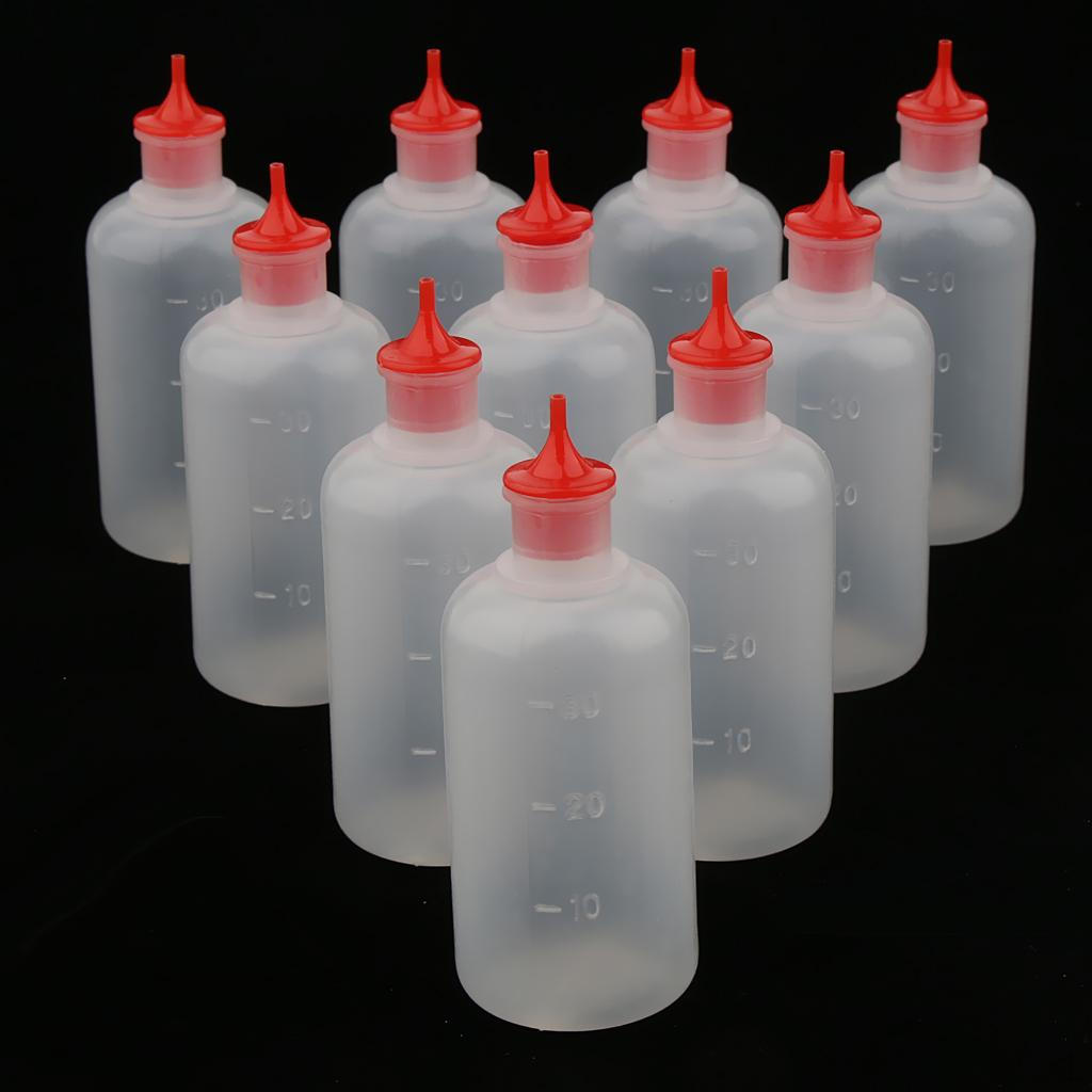 

10 шт., 30 мл, сжимаемая пипетка для глаз с жидким реагентом