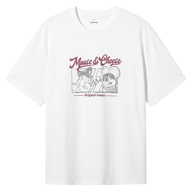 Hotwind Men s Illustrator Series Graphic T-Shirt L