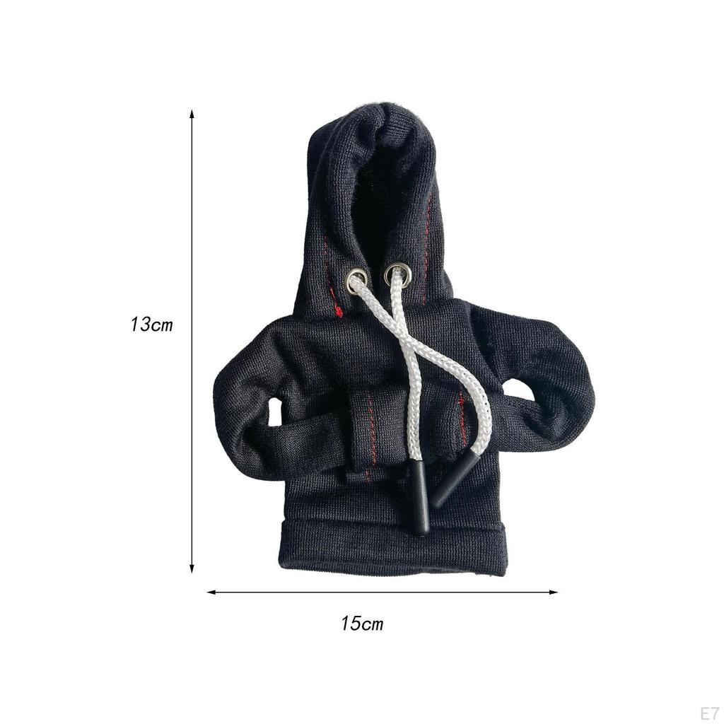 Auto Gear Shifter Knob Cover Protector Hoodie Sweatshirt Easy to Install Funny Decoration