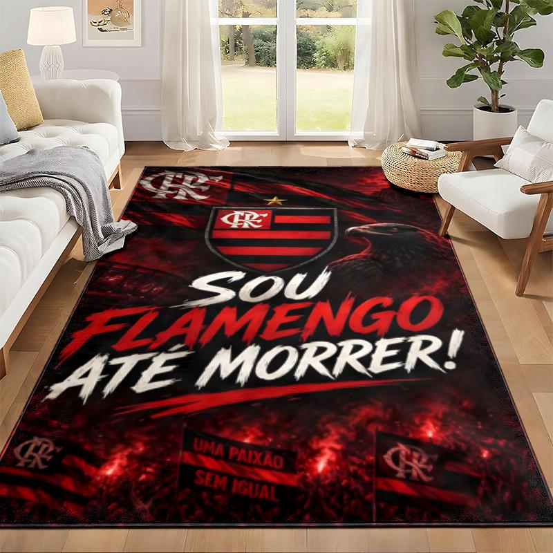 Cesta flamengo Carpet Door Mat for Living Room or Bedroom Protective Mat Under Chair Office Decoration Christmas Gift Birthday Present