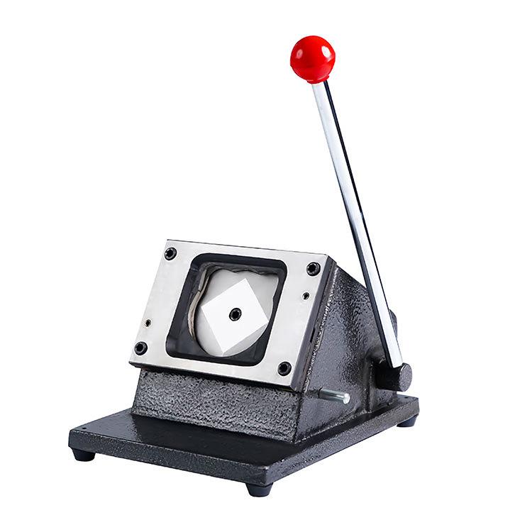 All-Metal Multi-Size Badge and Card Circle Cutter Machine