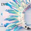 Festival Kopfschmuck 1/2 Stück LED Leuchtendes Stirnband Verstellbar Leicht Holografische Folie Leuchtendes Haar Accessoire Haarband Herren Damen Feiertag Tanzparty