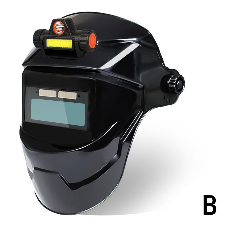 

Pc Welding Mask Auto Darkening With Variable Light Adjust Large Viewing Area Automatic Welding Facemask For Arc Grinding Cutting