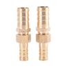 Brass Fitting Hose Barb Tail Reducer Reducing Plug Connector (6mm-8mm 4 pcs)