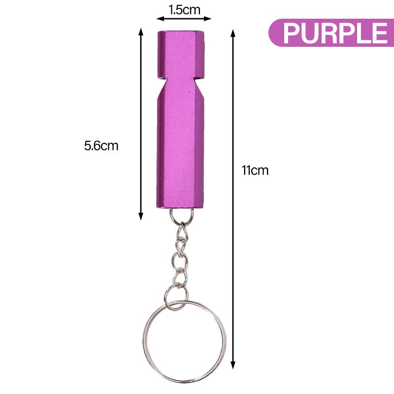 Birds Training Whistle Aluminum Alloy Survival Whistle Portable Emergency Keychain Whistle Pet Bird Parrot Training Tools