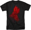 The Batman (2022) T-shirt Unisex per Adulti News Silhouette